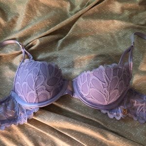 purple bra